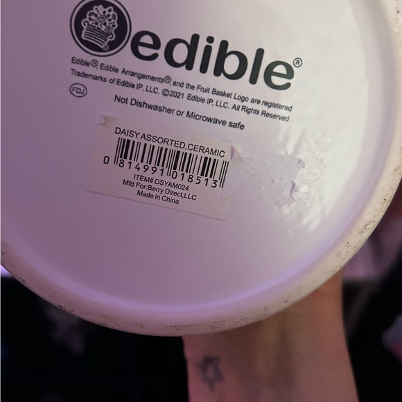 EDIBLE VASE-VINTAGE VASE - Picture 11 of 11